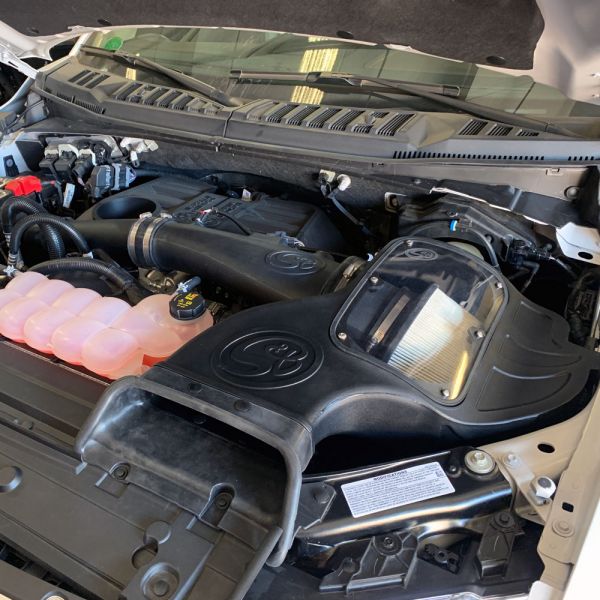 S&B Cold Air Intake Ford F150 Powerstroke (2018-2020) Cleanable Cotton or Dry Filter - Image 7
