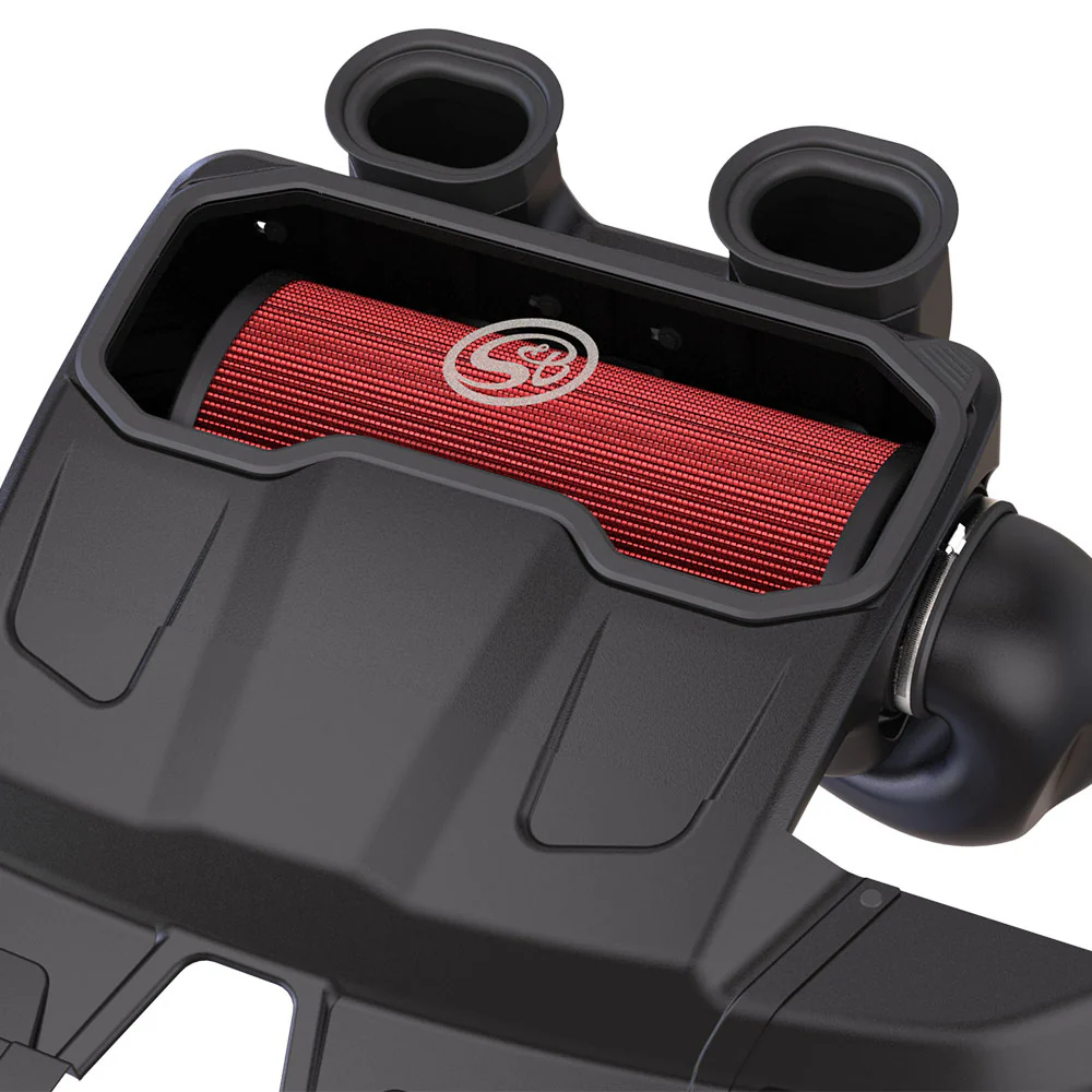 S&B Cold Air Intake Ram TRX 6.2 V8 (2021-2024) Cleanable Cotton or Dry Filter - Image 8