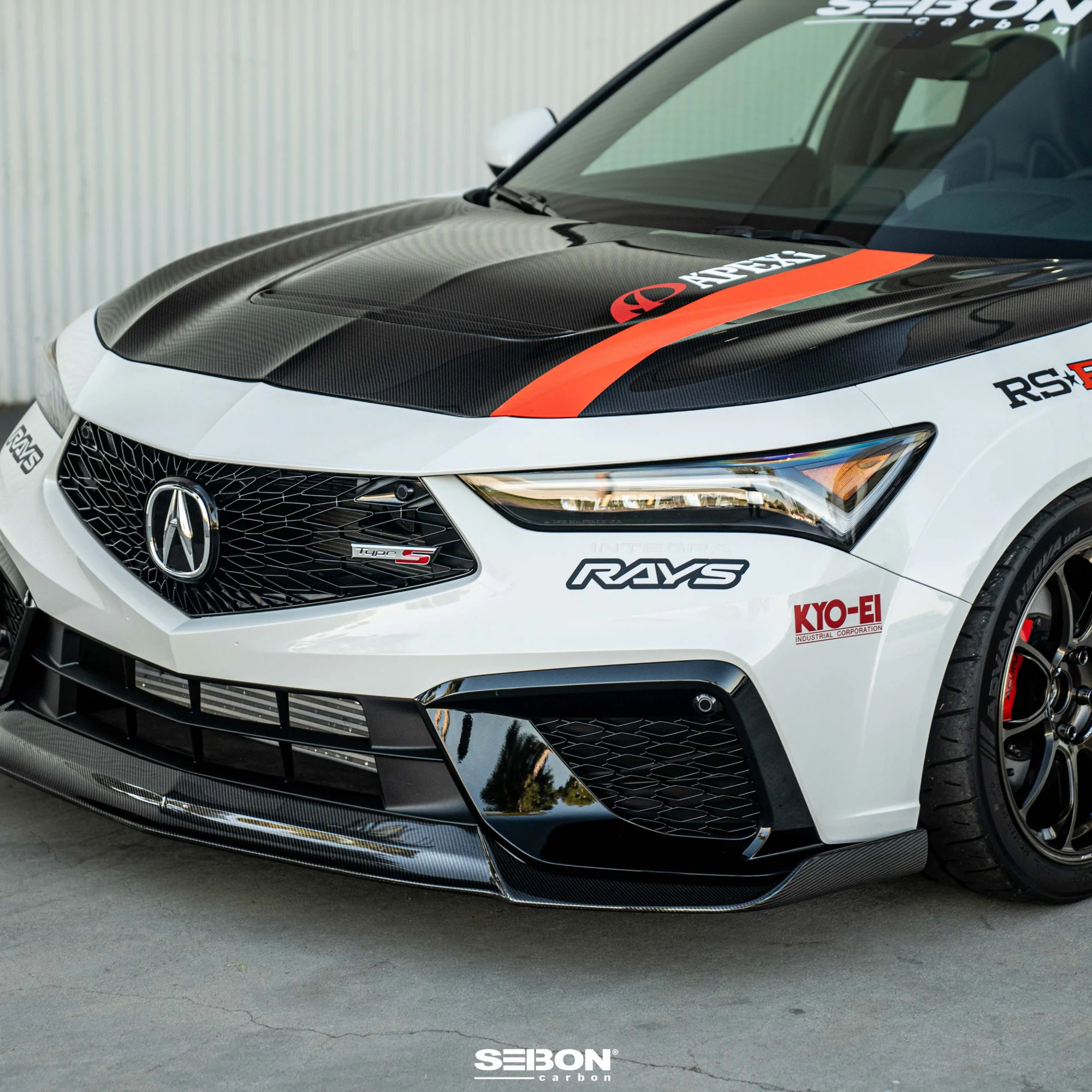 SEIBON Carbon Fiber Hood Acura Integra Type S (24-25) OEM Style or Double Sided Carbon Fiber - Image 16