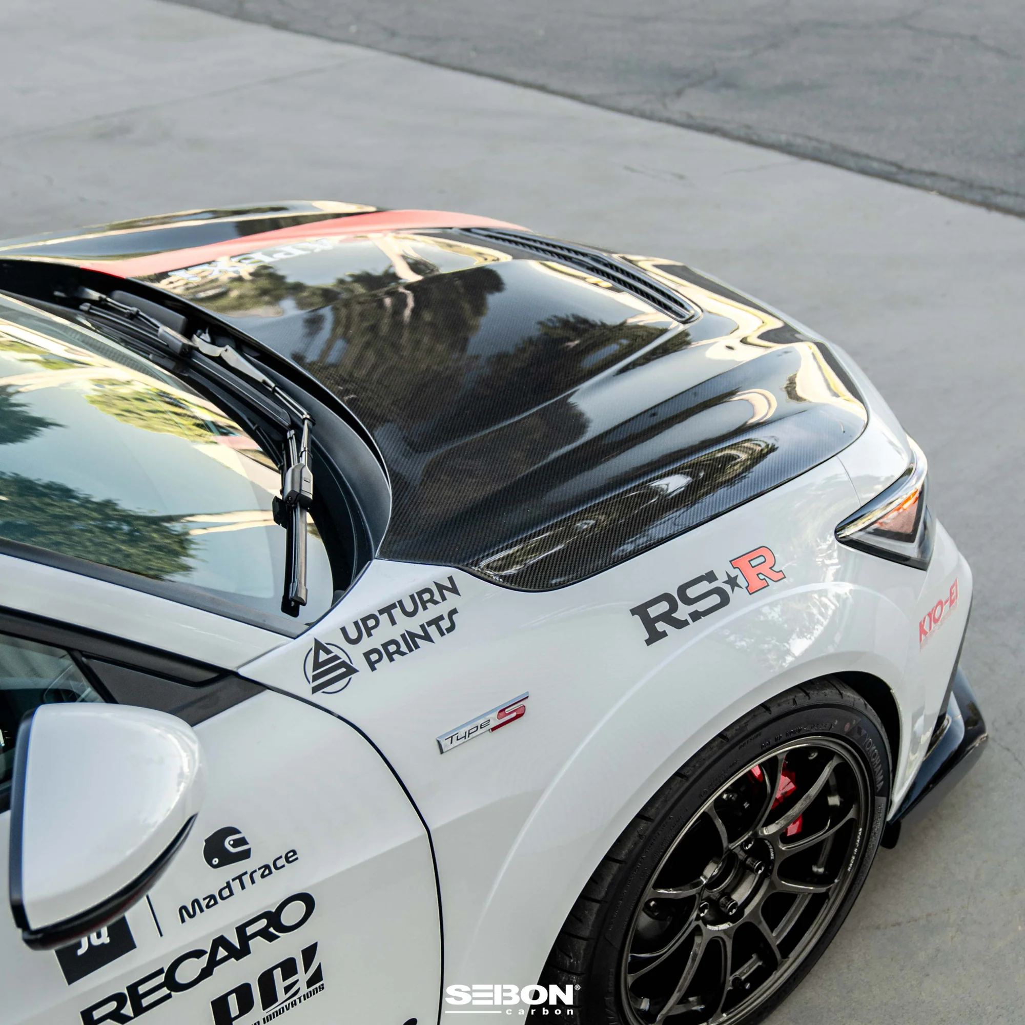 SEIBON Carbon Fiber Hood Acura Integra Type S (24-25) OEM Style or Double Sided Carbon Fiber - Image 9