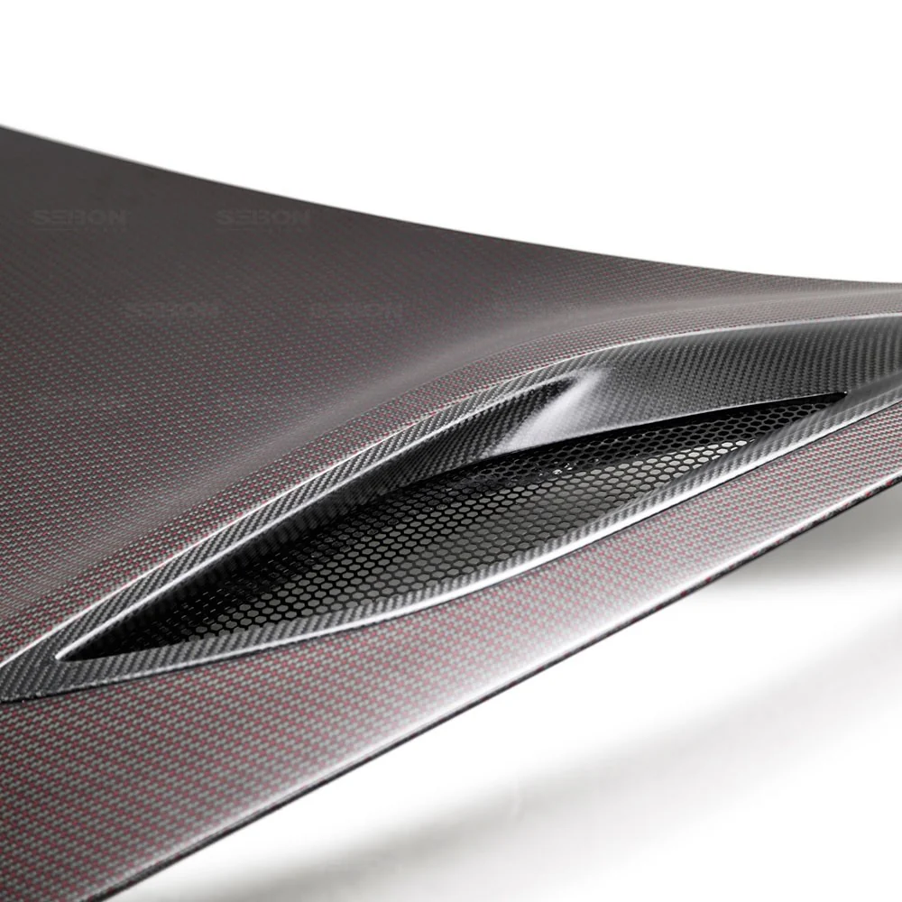 SEIBON Carbon Fiber Hood Acura NSX (2017-2021) Dry Carbon Hood - Image 12