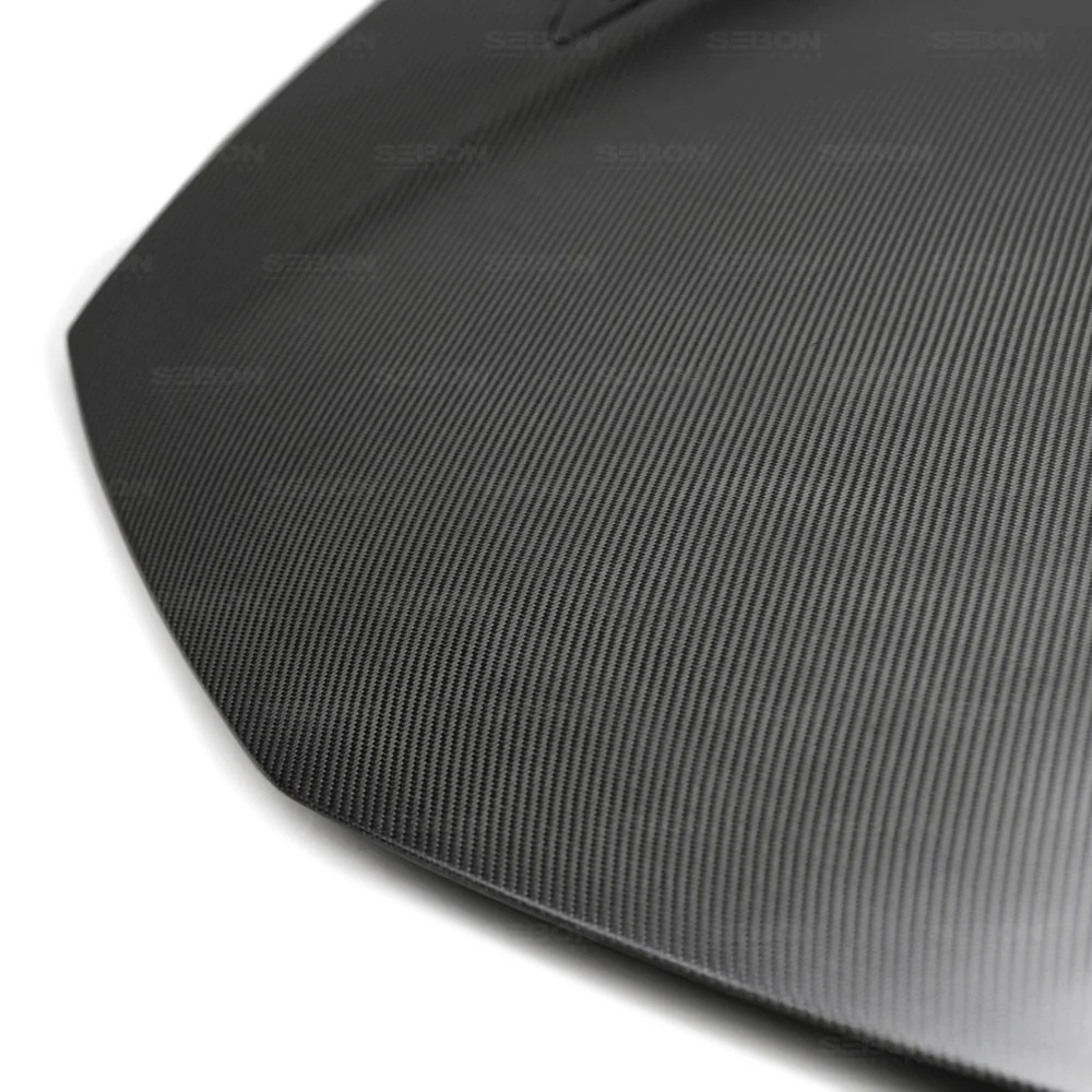 SEIBON Carbon Fiber Hood Acura NSX (2017-2021) Dry Carbon Hood - Image 5