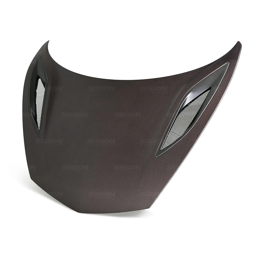 SEIBON Carbon Fiber Hood Acura NSX (2017-2021) Dry Carbon Hood - Image 8