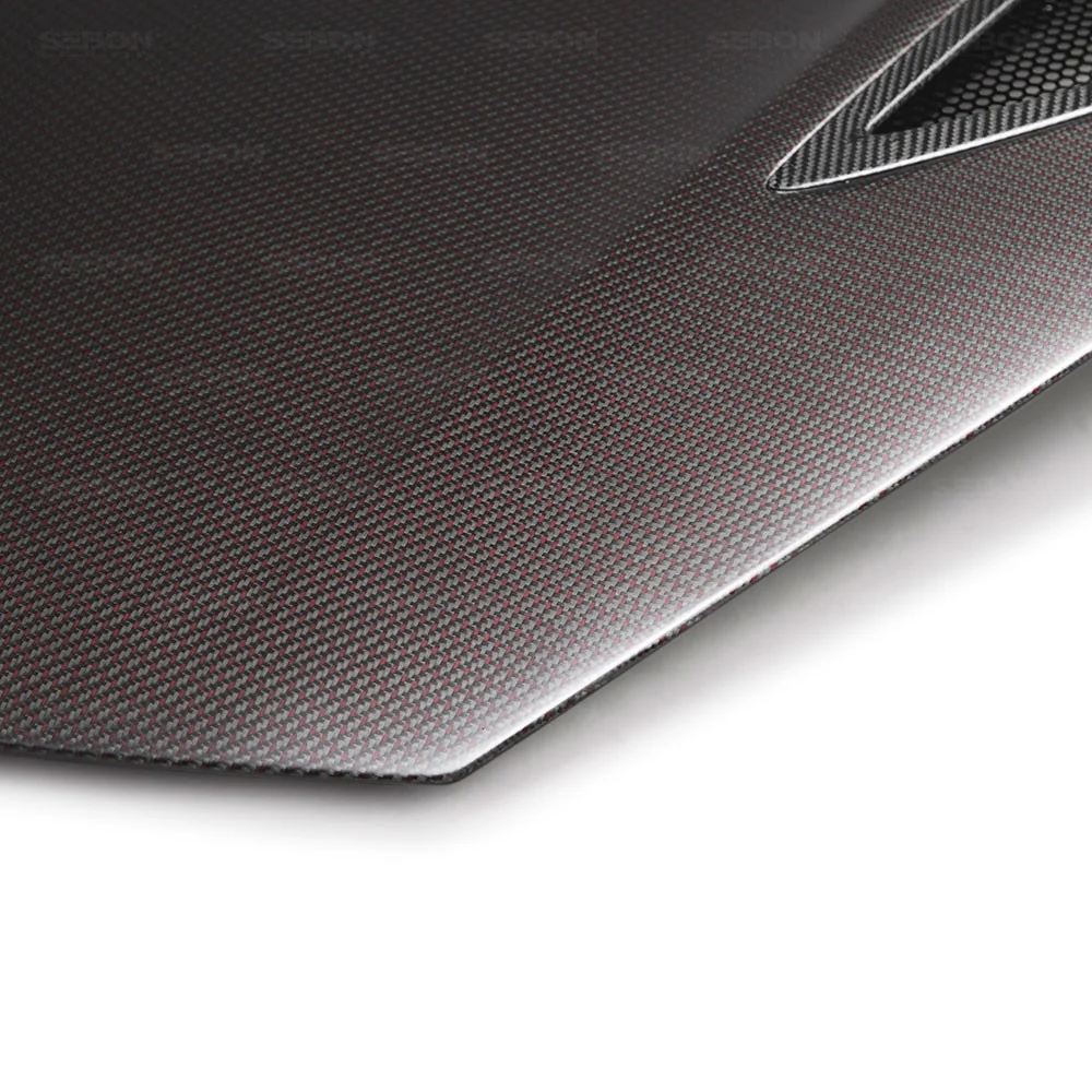 SEIBON Carbon Fiber Hood Acura NSX (2017-2021) Dry Carbon Hood - Image 9