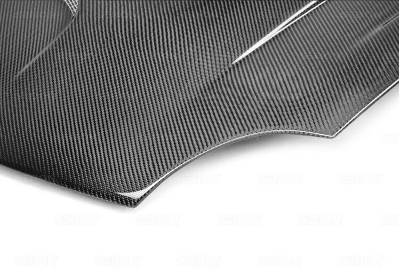 SEIBON Carbon Fiber Hood Acura TSX (2009-2014) OEM Style - Image 5
