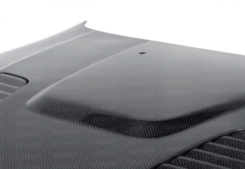 SEIBON Carbon Fiber Hood BMW 525i 528i 530i 540i E39 (97-03) OEM or GTR Vented Style - Image 11