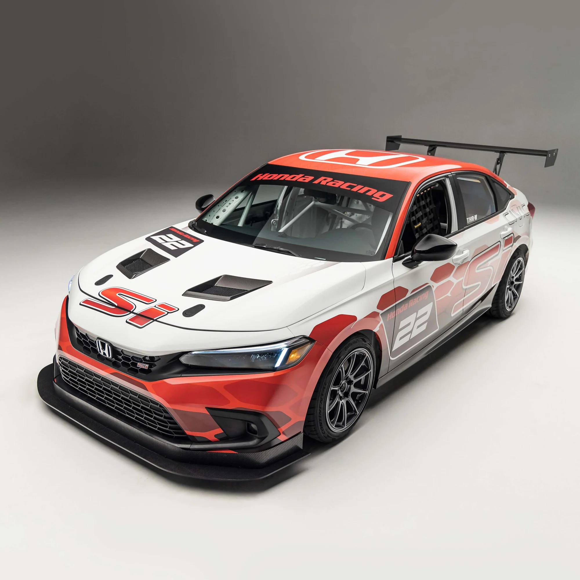 SEIBON Carbon Fiber Hood Honda Civic FE Sedan (2022-2023) THRW Style - Image 6