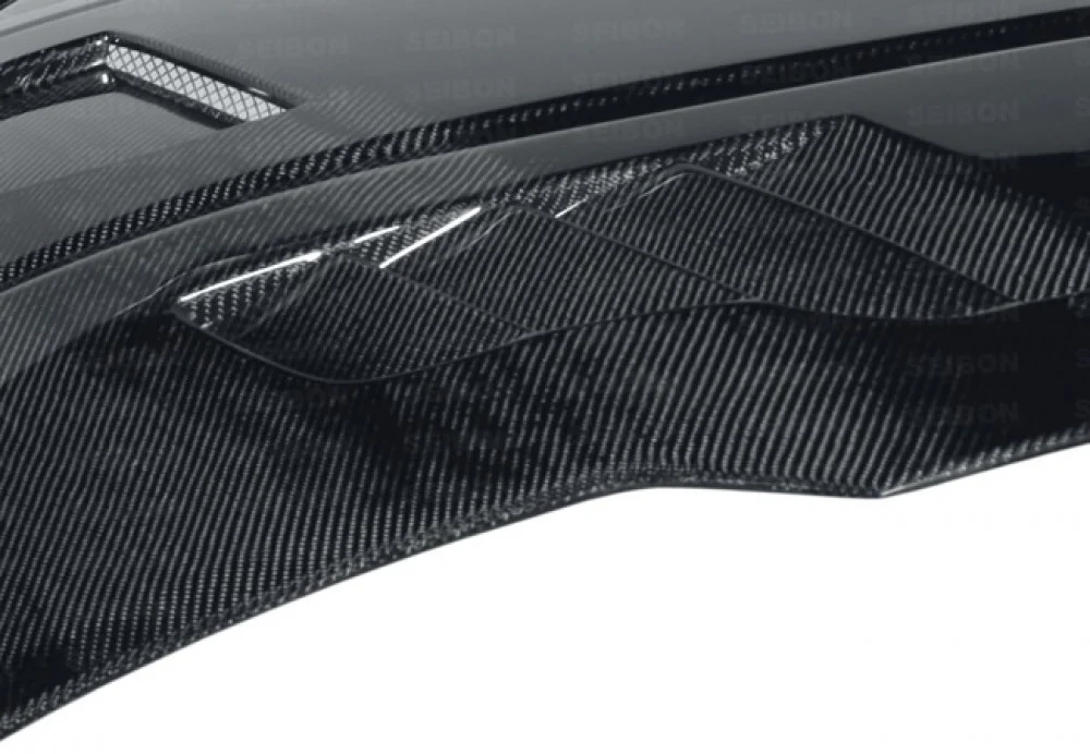 SEIBON Carbon Fiber Hood Nissan 350Z (2007-2008) OEM / TS / VT Style - Image 13