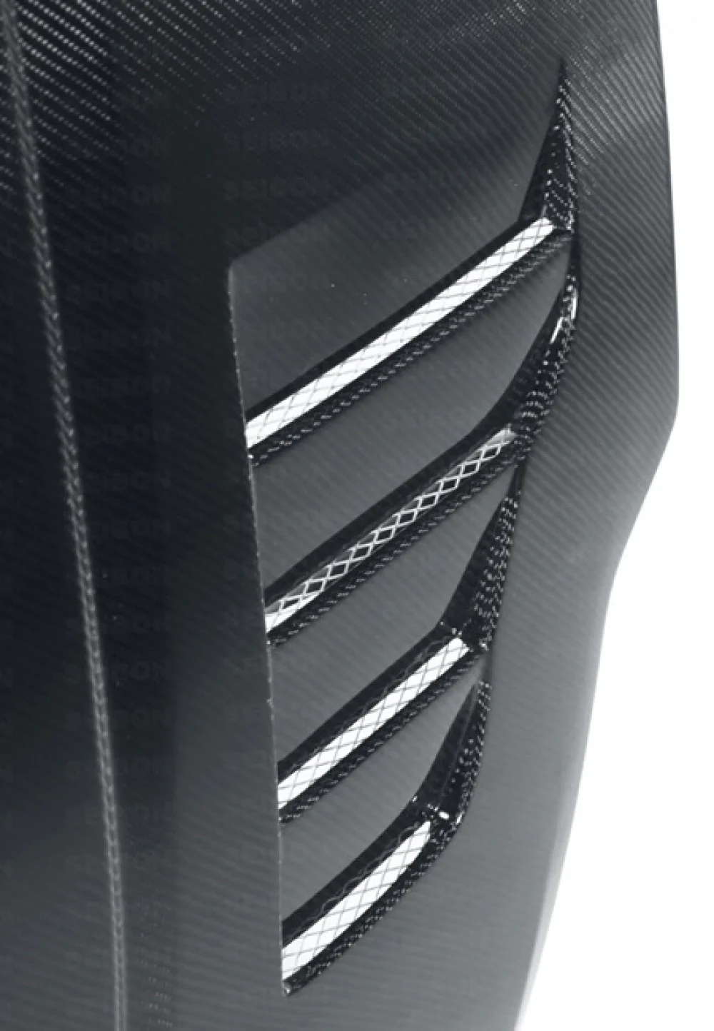 SEIBON Carbon Fiber Hood Nissan 350Z (2007-2008) OEM / TS / VT Style - Image 14