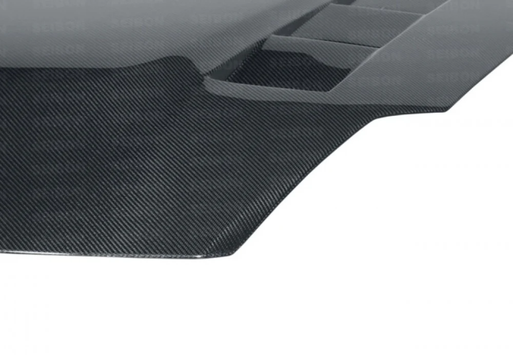 SEIBON Carbon Fiber Hood Nissan 350Z (2007-2008) OEM / TS / VT Style - Image 5