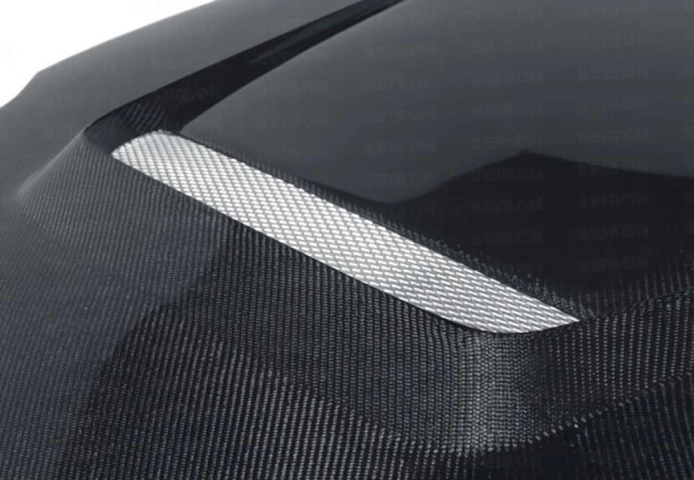 SEIBON Carbon Fiber Hood Nissan 350Z (2007-2008) OEM / TS / VT Style - Image 9
