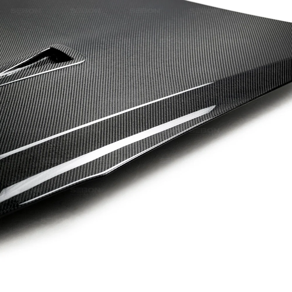 SEIBON Carbon Fiber Hood Nissan GT-R R35 (09-16) DS / GTII / OE Style - Image 3