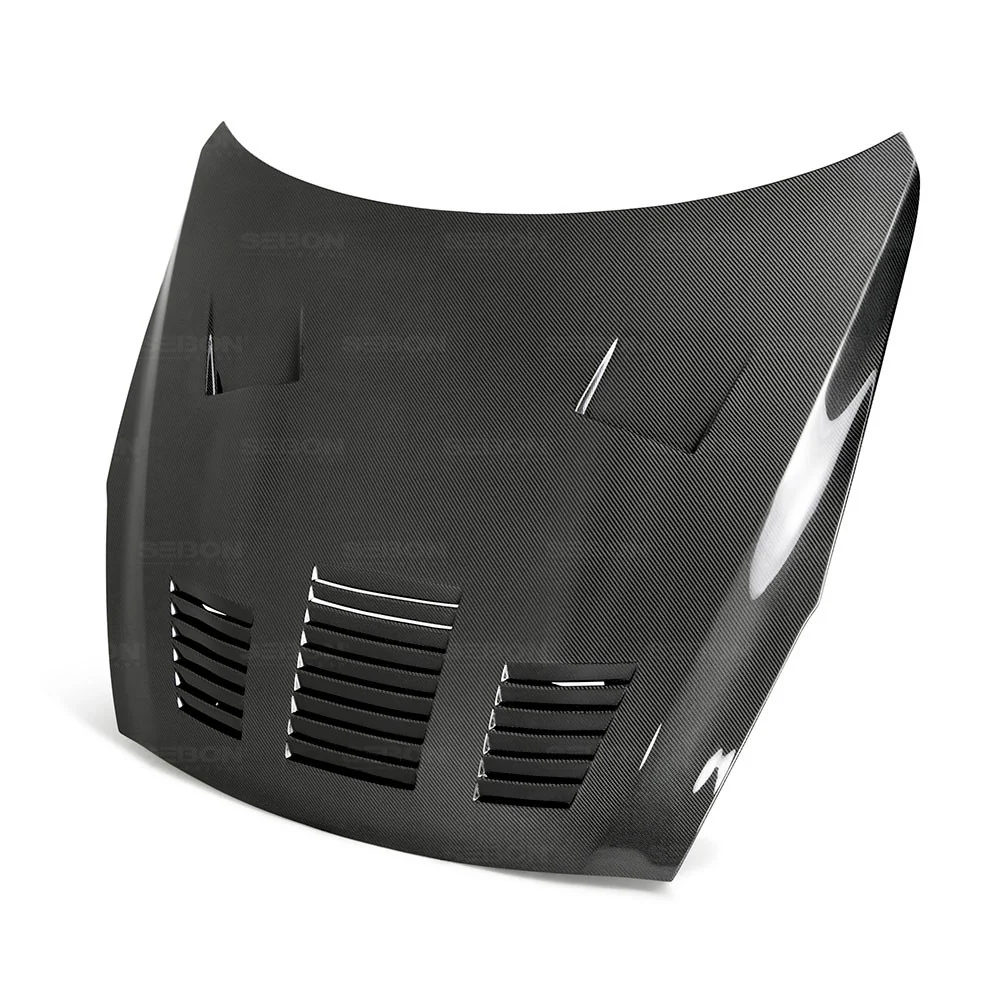 SEIBON Carbon Fiber Hood Nissan GT-R R35 (09-16) DS / GTII / OE Style - Image 36