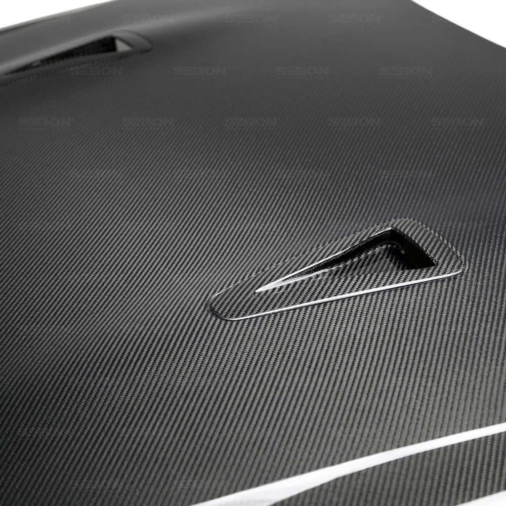 SEIBON Carbon Fiber Hood Nissan GT-R R35 (09-16) DS / GTII / OE Style - Image 5