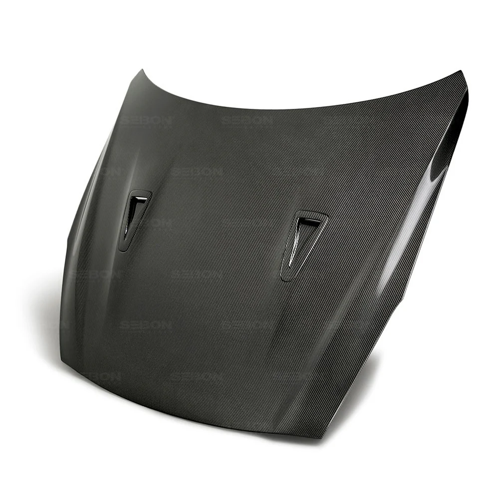 SEIBON Carbon Fiber Hood Nissan GTR R35 (2017-2020) OEM or GTII Style