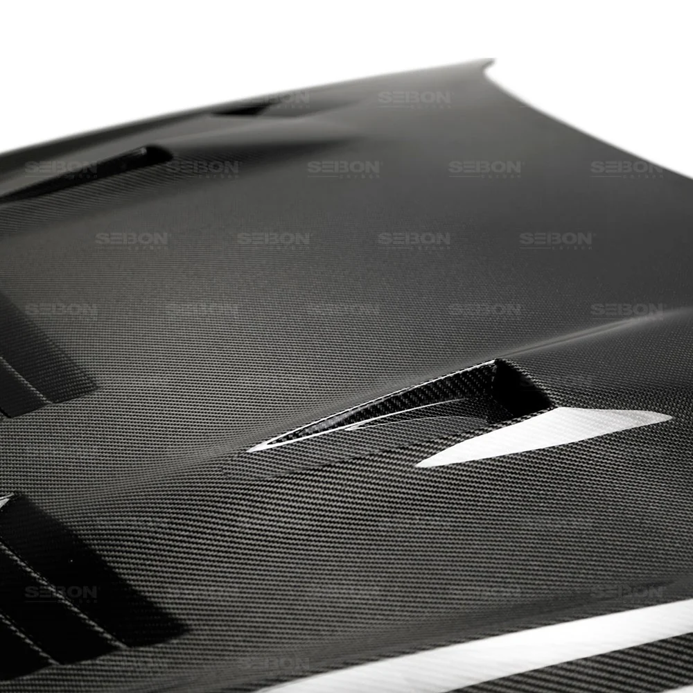 SEIBON Carbon Fiber Hood Nissan GTR R35 (2017-2020) OEM or GTII Style - Image 10