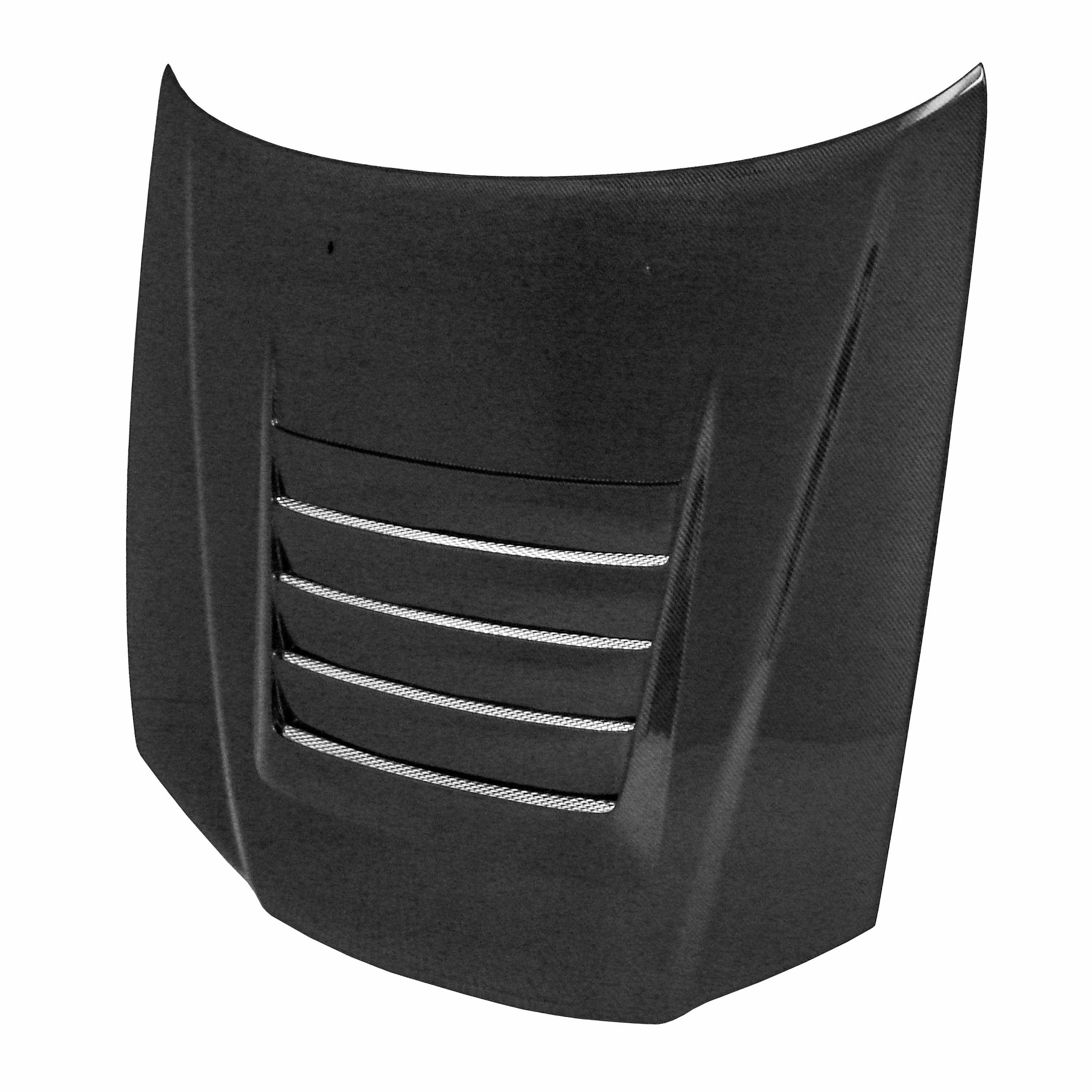 SEIBON Carbon Fiber Hood Nissan Skyline GT-R R34 (99-02) DS Vented or OEM Style - Image 3