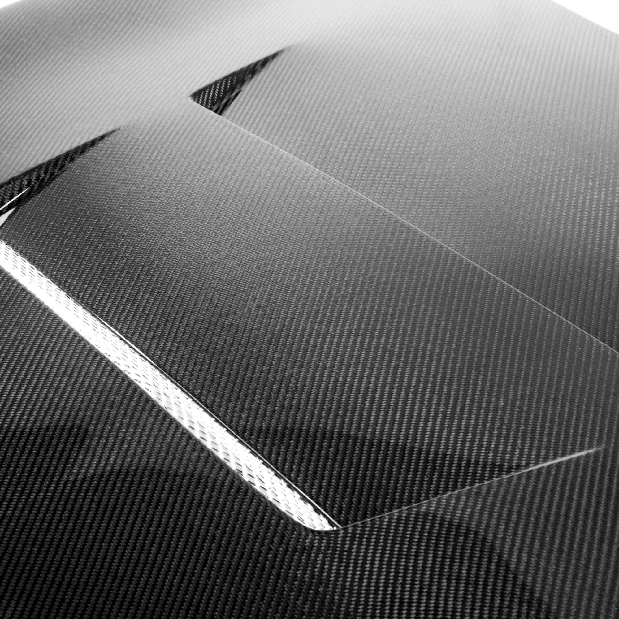 SEIBON Carbon Fiber Hood BRZ 86 FRS (2013-2021) DV / FA / OEM / TS / VS / VT Style - Image 3