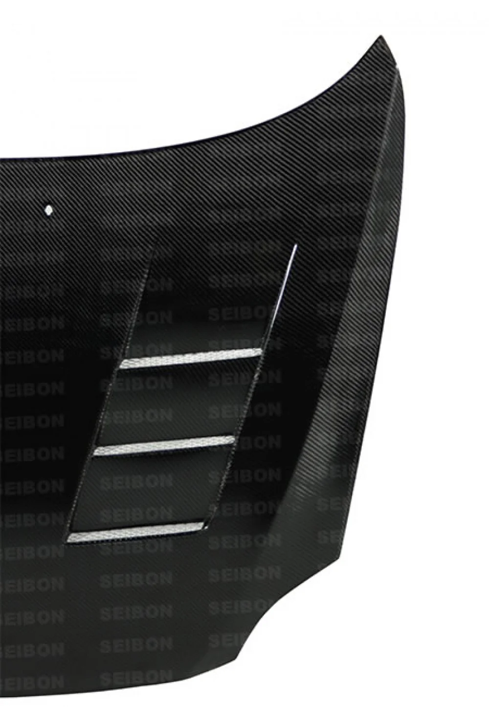 SEIBON Carbon Fiber Hood Scion tC (2005-2010) TS Vented Style - Image 4