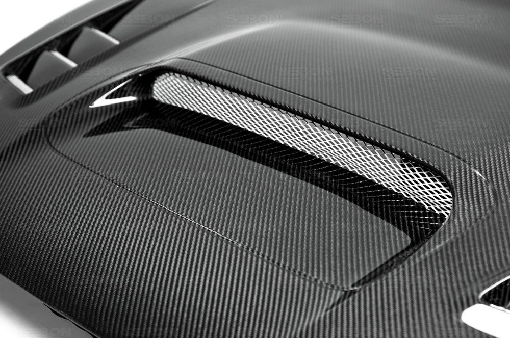 SEIBON Carbon Fiber Hood Subaru WRX / WRX STi Sedan (15-21) CS/ CW Vented / OE Style - Image 11