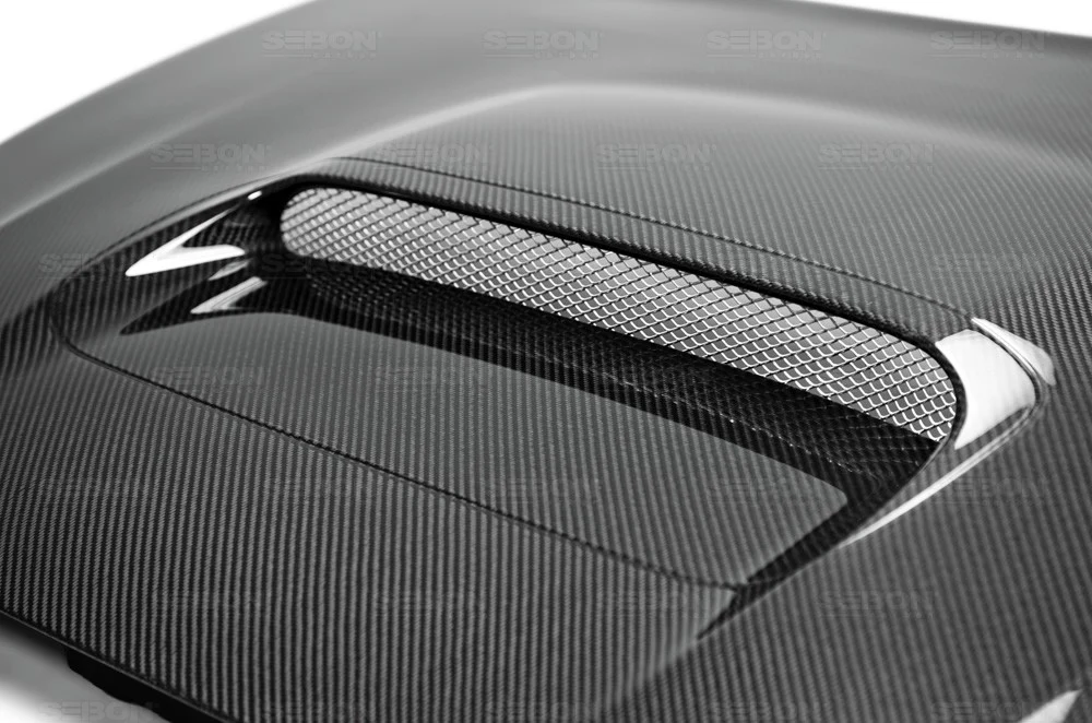 SEIBON Carbon Fiber Hood Subaru WRX / WRX STi Sedan (15-21) CS/ CW Vented / OE Style - Image 14