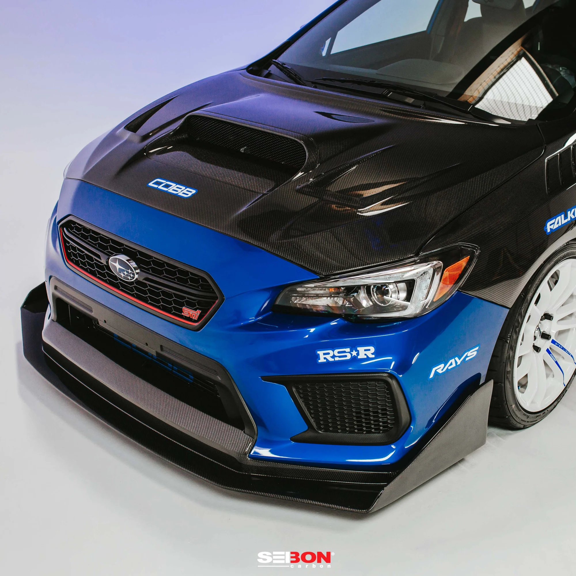 SEIBON Carbon Fiber Hood Subaru WRX / WRX STi Sedan (15-21) CS/ CW Vented / OE Style - Image 23