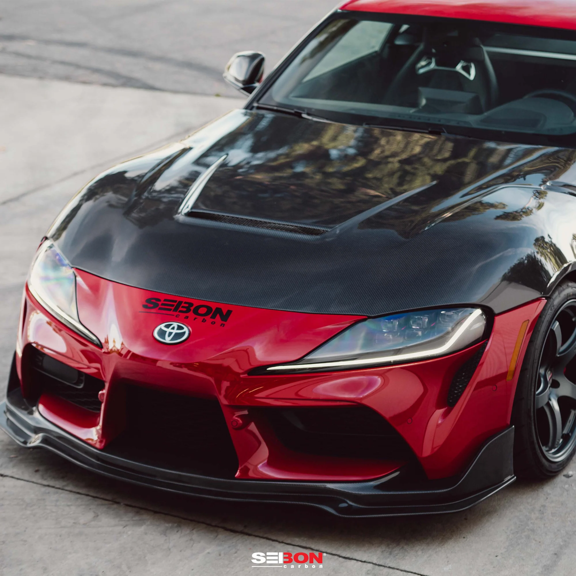 SEIBON Carbon Fiber Hood Toyota GR Supra (20-25) TS / TSII / TV / VS Style - Image 30