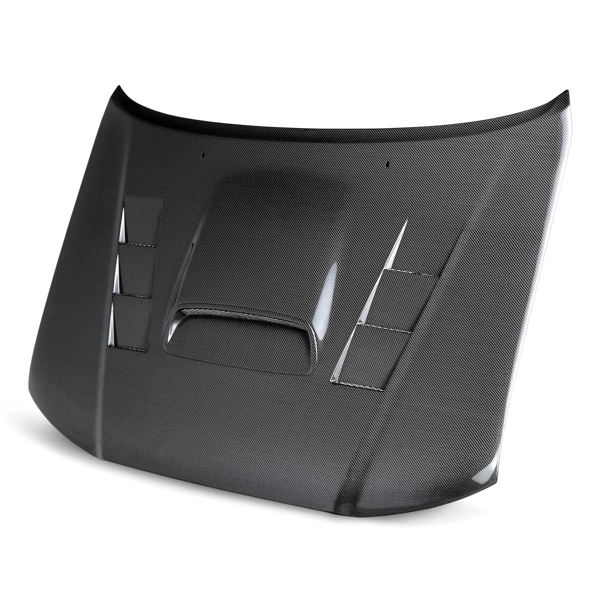 SEIBON Carbon Fiber Hood Toyota Tacoma (2005-2023) TR or TS Style - Image 8
