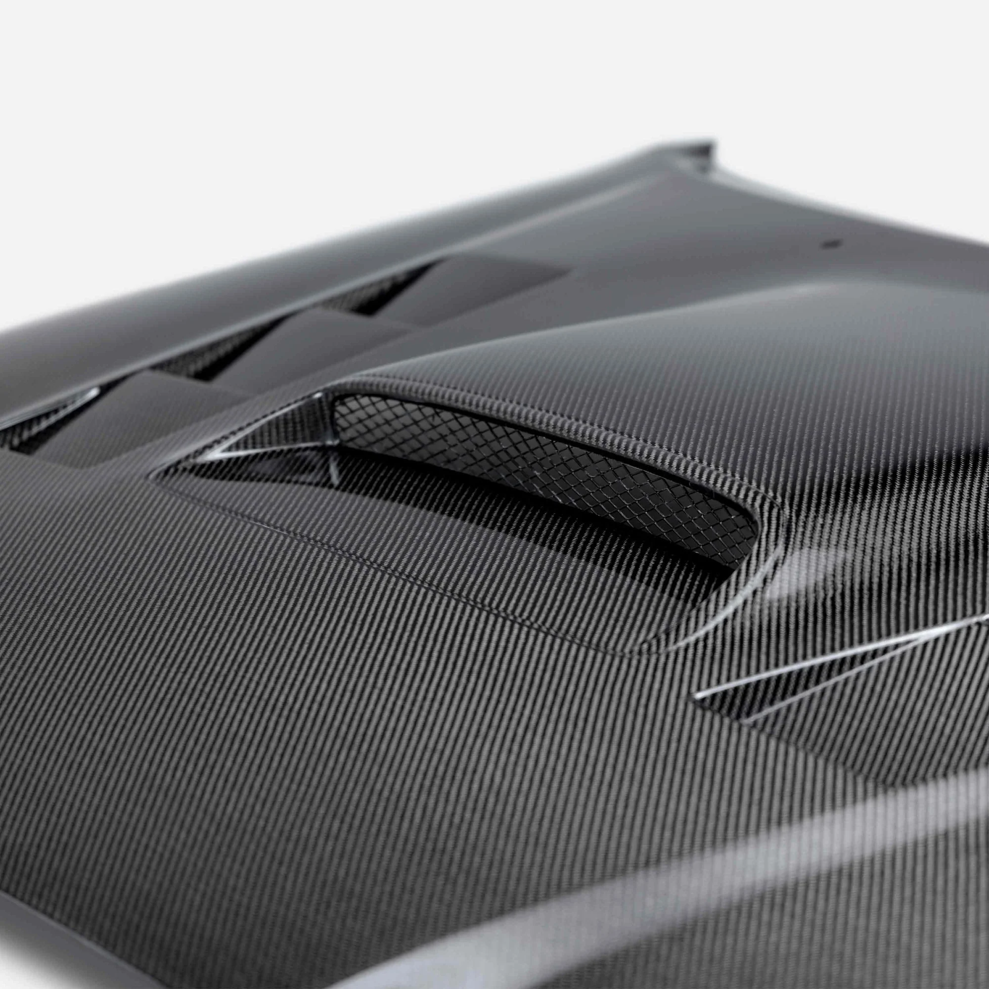 SEIBON Carbon Fiber Hood Toyota Tacoma (2005-2023) TR or TS Style - Image 9