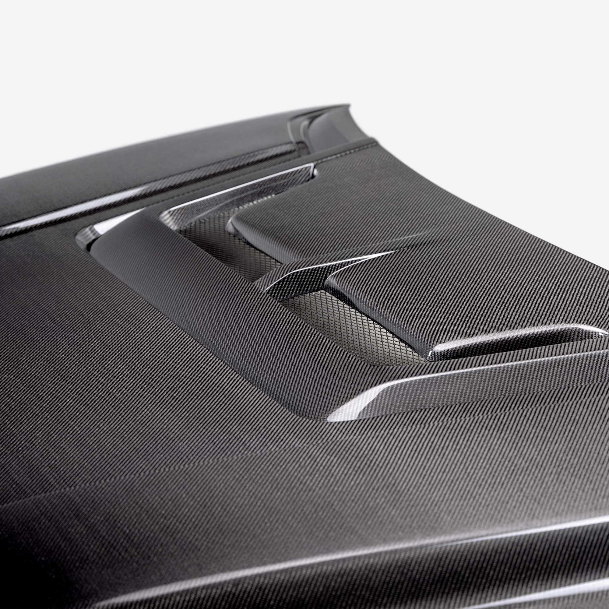 SEIBON Carbon Fiber Hood Toyota Tundra (22-25) & Toyota Sequoia (23-25) - OEM or RR Style - Image 3