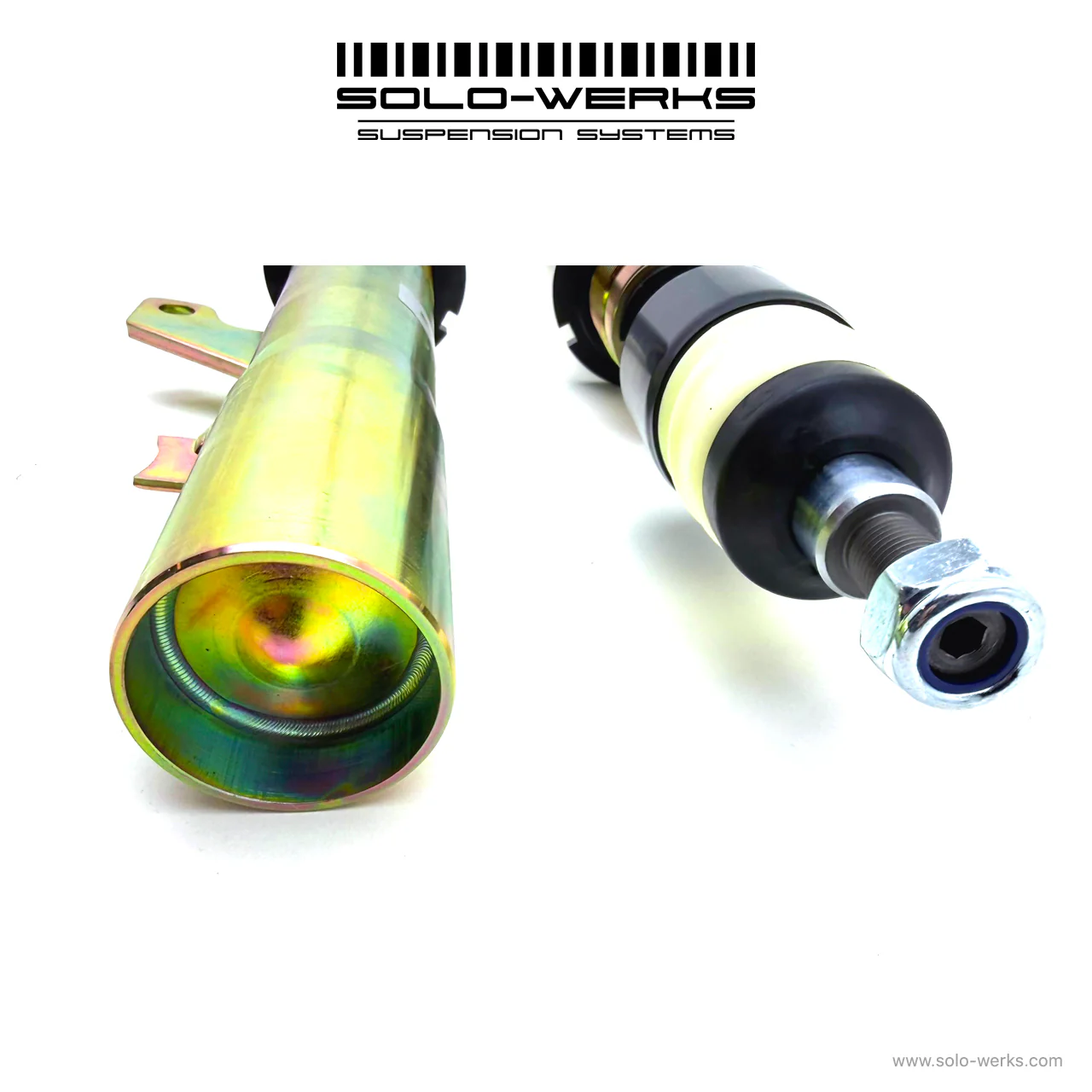 Solo-Werks S1 Coilovers Audi A3 & A3 Quattro 1.8L (2015-2020) 55mm Front Housings with Rear Multi-Link Suspension S1VW018 - Image 4