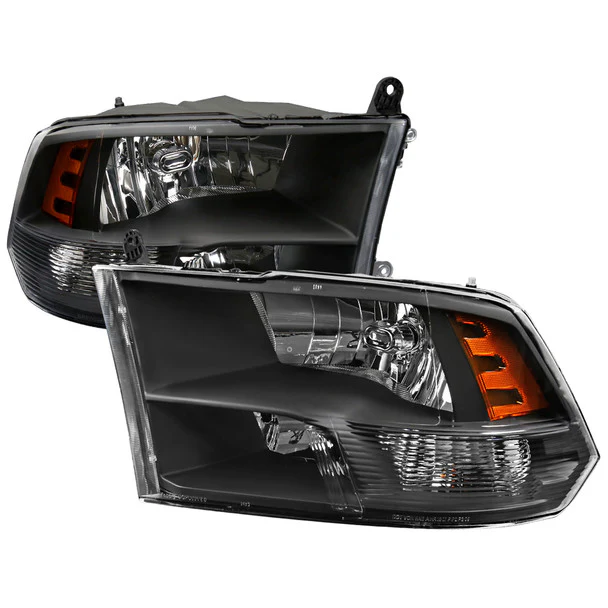 Spec-D Crystal Headlights RAM 1500 (09-18) RAM Classic (19-21) RAM 2500 3500 (10-18) RAM Factory-Style / LED Upgrade Headlights w/ Multiple Variations
