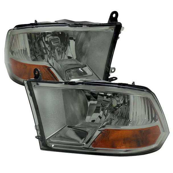Spec-D Crystal Headlights RAM 1500 (09-18) RAM Classic (19-21) RAM 2500 3500 (10-18) RAM Factory-Style / LED Upgrade Headlights w/ Multiple Variations - Image 19