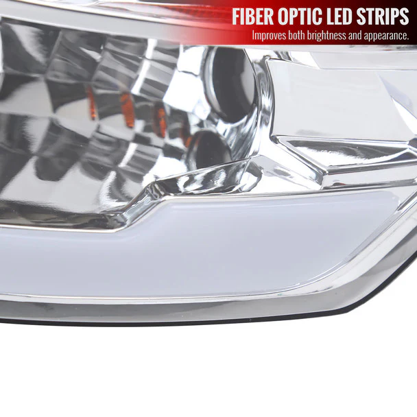 Spec-D Crystal Headlights RAM 1500 (09-18) RAM Classic (19-21) RAM 2500 3500 (10-18) RAM Factory-Style / LED Upgrade Headlights w/ Multiple Variations - Image 32