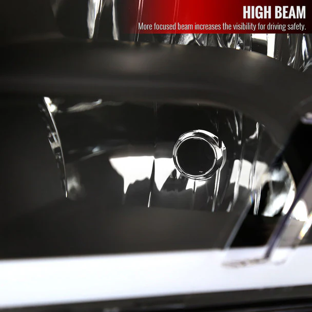 Spec-D Crystal Headlights RAM 1500 (09-18) RAM Classic (19-21) RAM 2500 3500 (10-18) RAM Factory-Style / LED Upgrade Headlights w/ Multiple Variations - Image 41