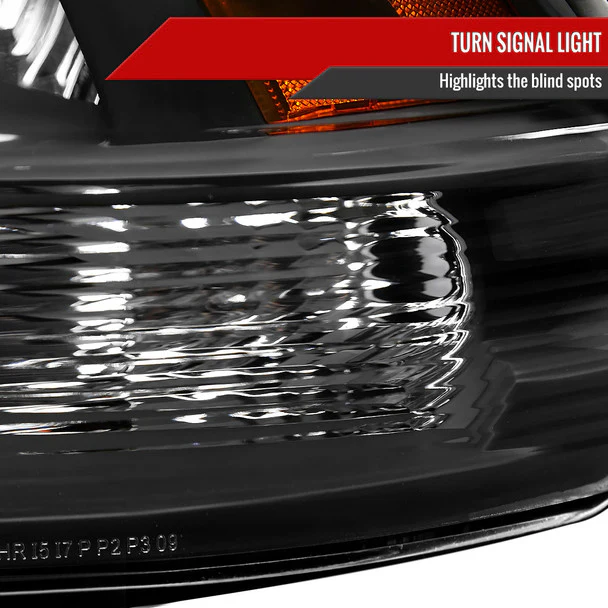 Spec-D Crystal Headlights RAM 1500 (09-18) RAM Classic (19-21) RAM 2500 3500 (10-18) RAM Factory-Style / LED Upgrade Headlights w/ Multiple Variations - Image 5
