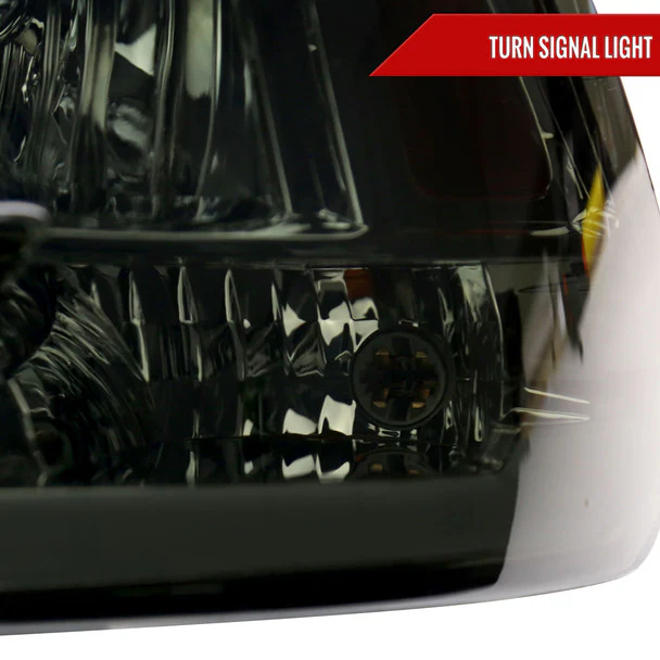Spec-D Crystal Headlights RAM 1500 (09-18) RAM Classic (19-21) RAM 2500 3500 (10-18) RAM Factory-Style / LED Upgrade Headlights w/ Multiple Variations - Image 53