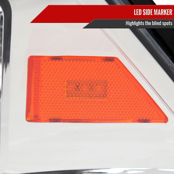 Spec-D Crystal Headlights RAM 1500 (09-18) RAM Classic (19-21) RAM 2500 3500 (10-18) RAM Factory-Style / LED Upgrade Headlights w/ Multiple Variations - Image 62