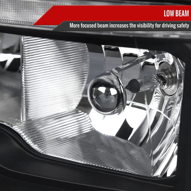 Spec-D Crystal Headlights RAM 1500 (09-18) RAM Classic (19-21) RAM 2500 3500 (10-18) RAM Factory-Style / LED Upgrade Headlights w/ Multiple Variations - Image 68