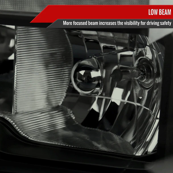 Spec-D Crystal Headlights RAM 1500 (09-18) RAM Classic (19-21) RAM 2500 3500 (10-18) RAM Factory-Style / LED Upgrade Headlights w/ Multiple Variations - Image 77