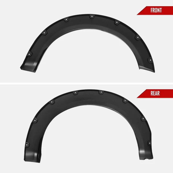 Spec-D Fender Flares Ford F250 / F350 Super Duty (2023-2024) Rivet Style - Image 7