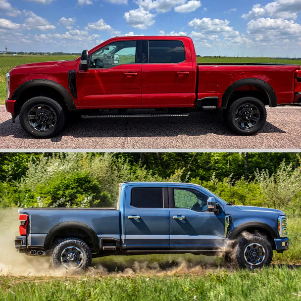 Spec-D Fender Flares Ford F250 / F350 Super Duty (2023-2024) Rivet Style - Image 9
