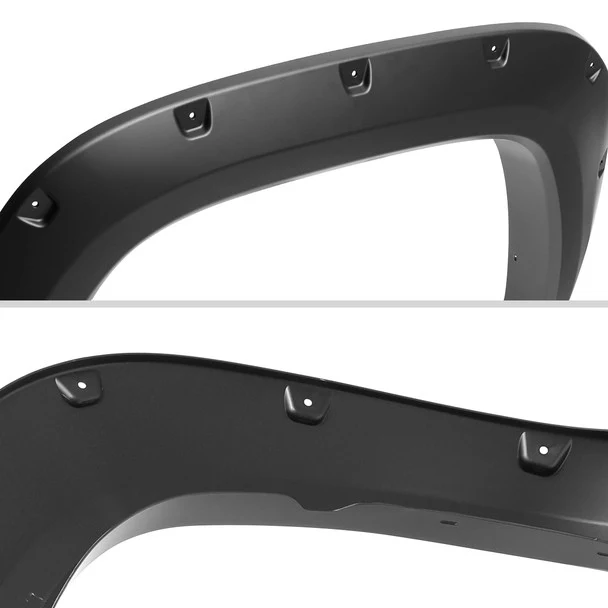 Spec-D Fender Flares Toyota Tundra (2022-2024) Rivet Style - Matte Black - Image 5