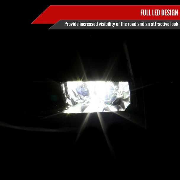 Spec-D Full LED Fog Lights Toyota Camry SE / XSE (2021-2023) Chrome Housing w/ Clear Lens - Image 2