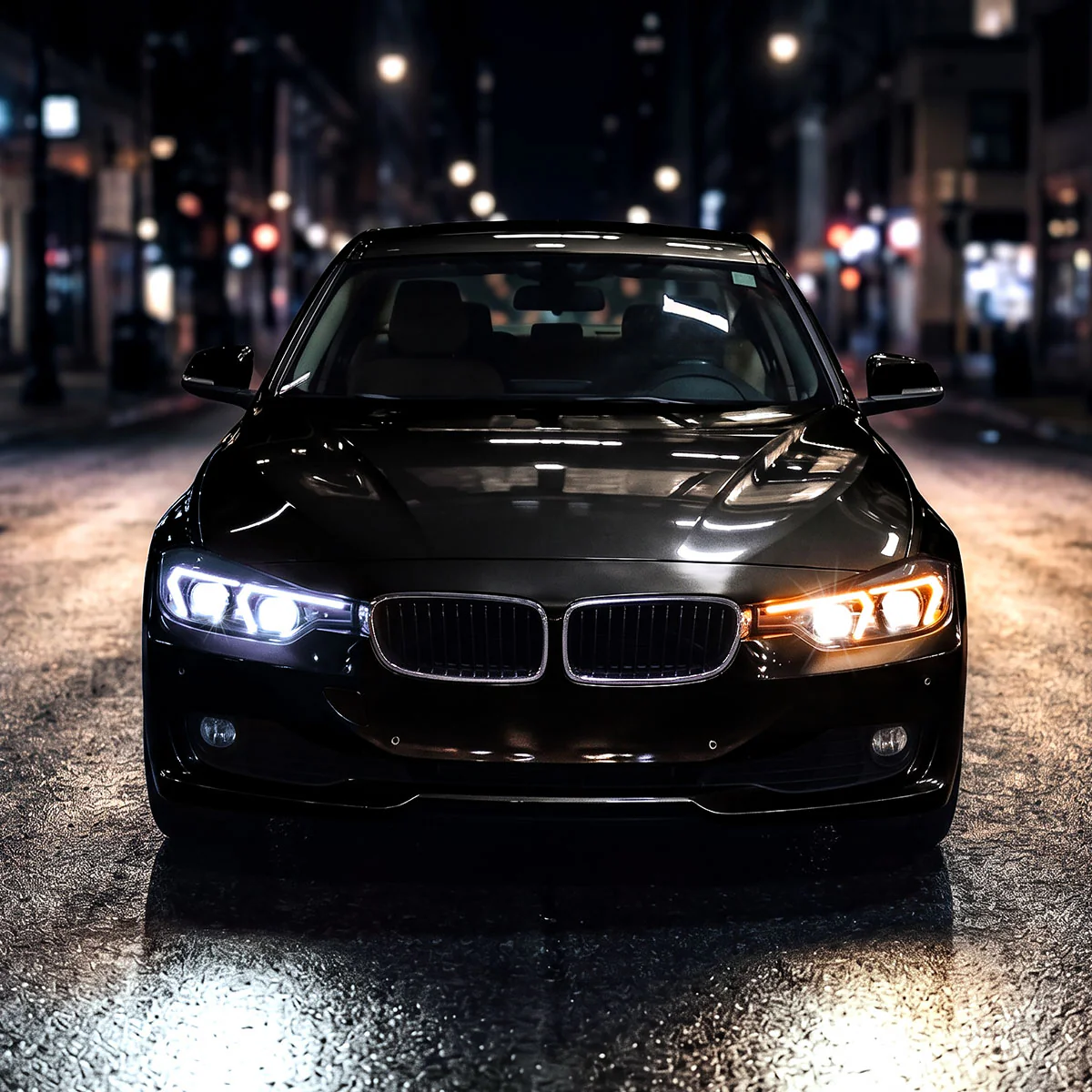 Spec-D Projector Headlights BMW F30 320i 328i 330i 335i 340i (2012-2015) Full LED or Halogen with Sequential Turn Signals - Black or Chrome - Image 14