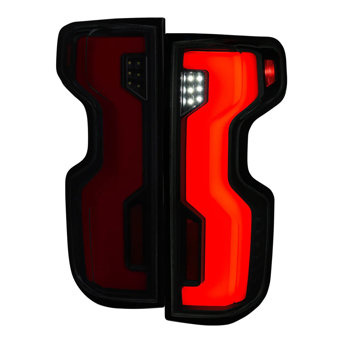 Spec-D Full LED Tail Lights Chevy Silverado 1500 (2019-2026) 2500HD/3500HD (2020-2023) with Switchback Sequential LED Turn Signal - Image 7