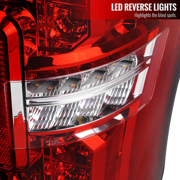 Spec-D Full LED Tail Lights Ford F250 F350 F450 F550 Super Duty (2017-2019) LED Bar - Black or Chrome - Image 55