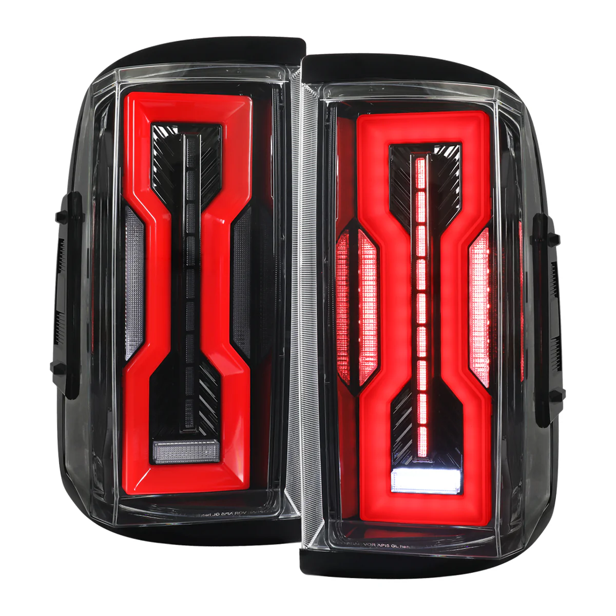 Spec-D Full LED Tail Lights Ram 1500 (09-18) 2500 3500 (10-18) C Bar or Figure 8 Style