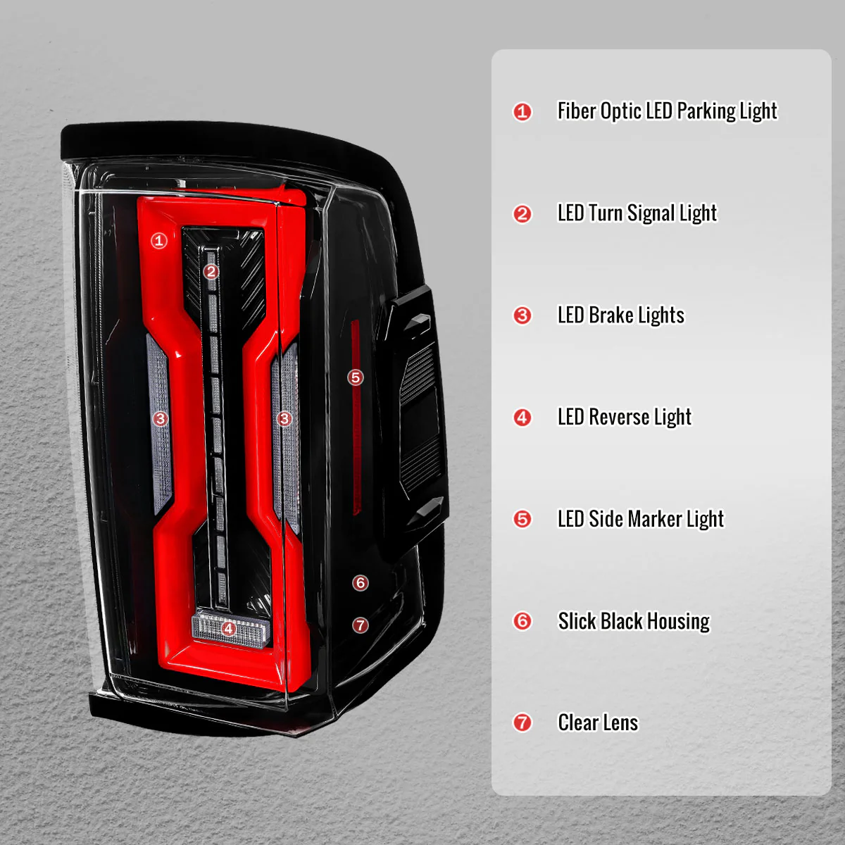 Spec-D Full LED Tail Lights Ram 1500 (09-18) 2500 3500 (10-18) C Bar or Figure 8 Style - Image 10