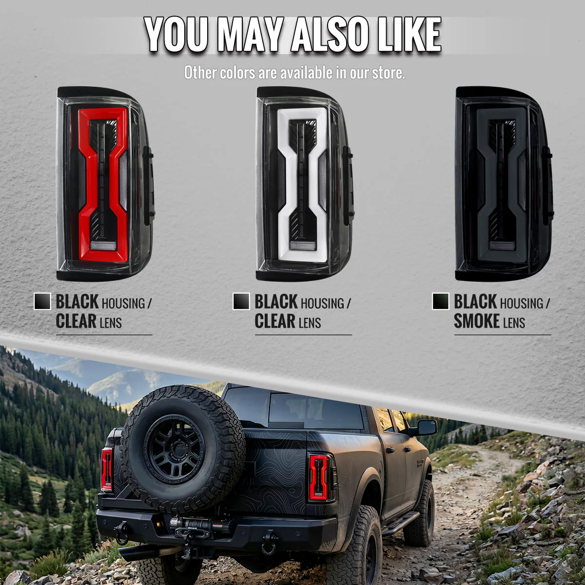 Spec-D Full LED Tail Lights Ram 1500 (09-18) 2500 3500 (10-18) C Bar or Figure 8 Style - Image 12